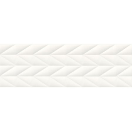 Opoczno French Braid White Structure Płytka ścienna 29x89x1,1 cm, biała matowa NT036-001-1