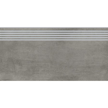 Opoczno Grava Grey Steptread Płytka podłogowa 29,8x59,8 cm, szara OD662-075
