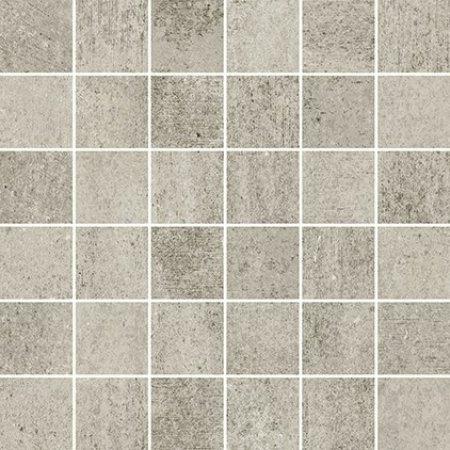 Opoczno Grava Light Grey Mosaic Matt Mozaika ścienno-podłogowa 29,8x29,8 cm, jasnoszara OD662-091