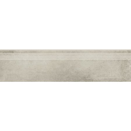 Opoczno Grava Light Grey Steptread Płytka podłogowa 29,8x119,8 cm, jasnoszara OD662-073