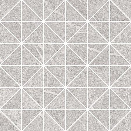 Opoczno Grey Blanket Triangle Mosaic Micro Płytka ścienna 29x29 cm szara OD1019-009