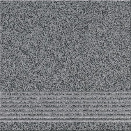 Opoczno Kallisto Graphite Steptread Płytka podłogowa 29,7x29,7x0,8 cm, grafitowa matowa OP075-003-1