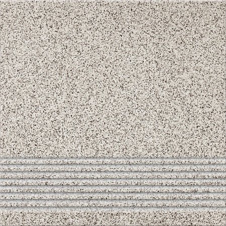 Opoczno Milton Grey Steptread Płytka podłogowa 29,7x29,7x0,8 cm, szara matowa OP069-012-1