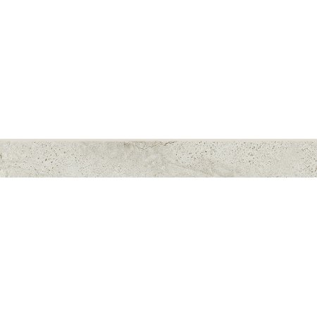 Opoczno Newstone White Skirting Listwa ścienna 7,2x59,8 cm, biała OD663-067