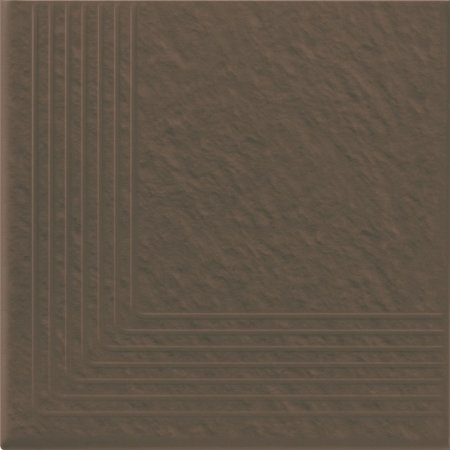Opoczno Simple Brown Stop Nar 3-D Płytka elewacyjna 30x30x1,1 cm, brązowa matowa OP078-010-1