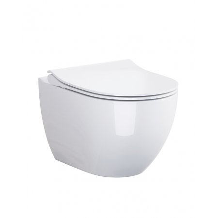 Opoczno Urban Harmony Toaleta WC podwieszana 50x36 cm CleanOn bez kołnierza z ukrytym mocowaniem, biała K109-054