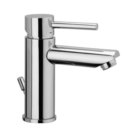 Paffoni Stick Bateria umywalkowa z korkiem automatycznym stal szczotkowana SK075ST