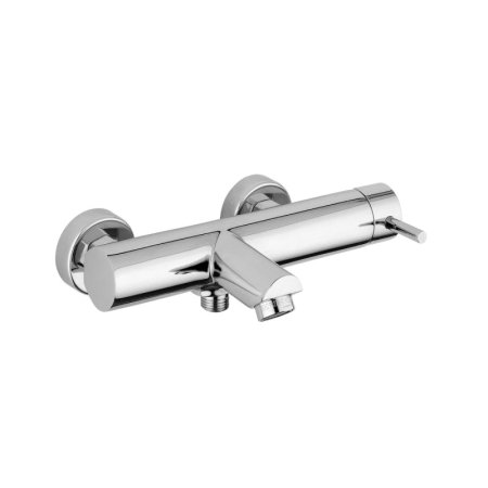 Paffoni Stick Bateria wannowa natynkowa stal szczotkowana SK022ST