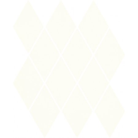Paradyż Bianco Romb Pillow Mozaika 20,6x23,7 cm PARBIAROMPIL206237