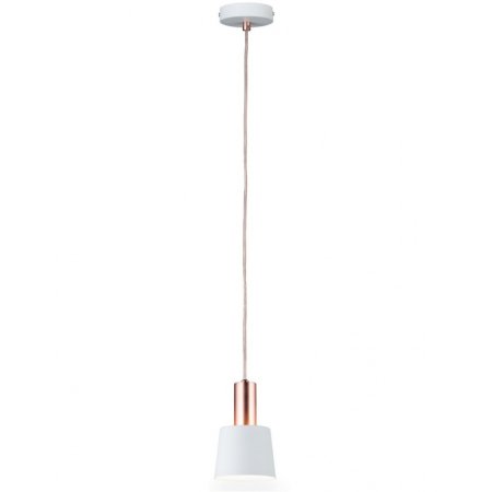 Paulmann Neordic Haldar Lampa wisząca 34 cm biały/miedziany 79656