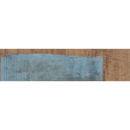 Peronda Argila Uptown Dekor ścienny 7,5x30 cm, niebieski/brązowy 18308