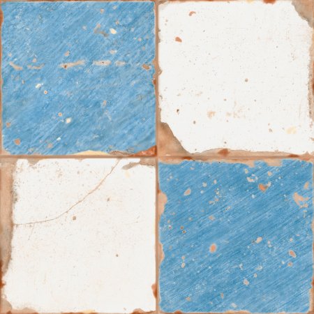 Peronda FS Artistan Damero-A Płytka podłogowa 33x33 cm, niebieska 18244