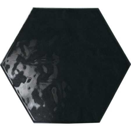 Peronda Vezelay Black Płytka ścienna 17,5x20 cm, czarna 16679