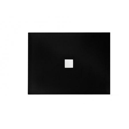 PMD Besco Nox UltraSlim Black Brodzik prostokątny 100x80 cm czarny BMN100-80-CC