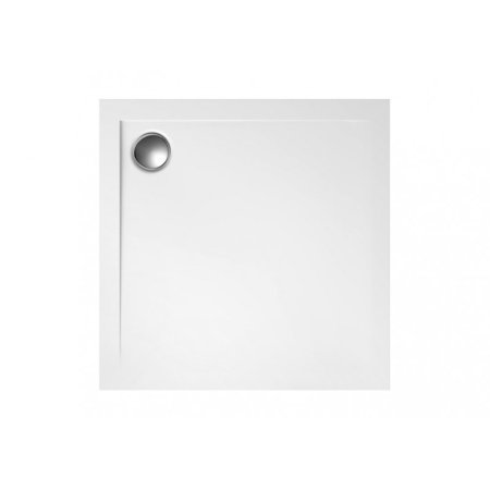 Polimat Geos Brodzik kwadratowy 90x90 cm, biały 00433