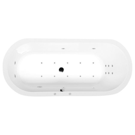Polysan Astra Hydro-Air Wanna z hydromasażem 165x75 cm biała 35611HA