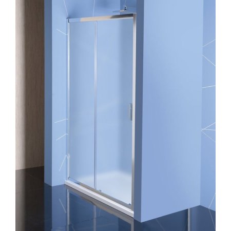 Polysan Easy Line Drzwi prysznicowe przesuwne 190x110 cm profile chrom szkło brick EL1138