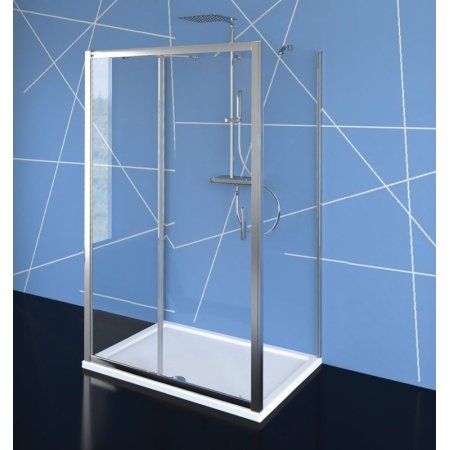 Polysan Easy Line Kabina prysznicowa prostokątna 110x70x190 cm drzwi przesuwne EL1115EL3115EL3115