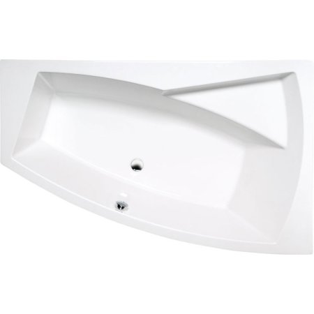 Polysan Evia R Wanna asymetryczna 170x100 cm biała 22611