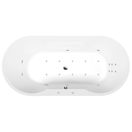 Polysan Io Hydro-Air Wanna z hydromasażem 180x85 cm biała 16611HA