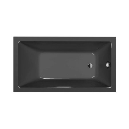 Polysan Noemi Wanna prostokątna 160x80 cm szara 71722.30