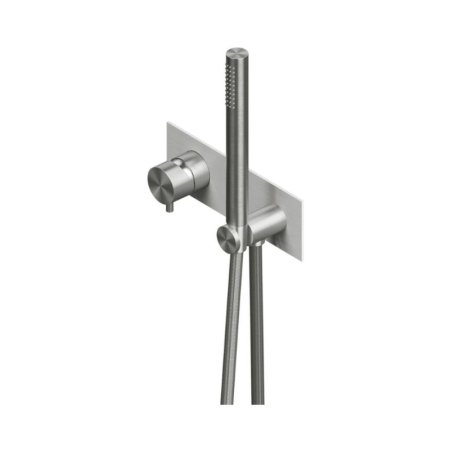 QuadroDesign Source Bateria prysznicowa podtynkowa stal nierdzewna szczotkowana 1258R.00AS