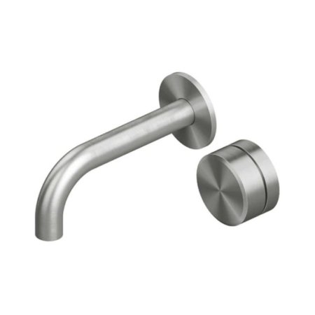 QuadroDesign Stereo Bateria umywalkowa podtynkowa 19 cm stal nierdzewna szczotkowana 1610TAS