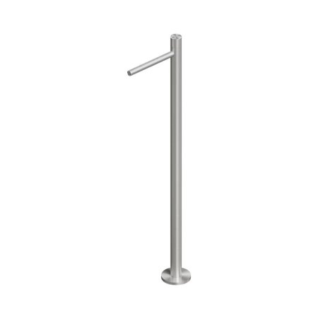 QuadroDesign Stereo Bateria umywalkowa hydroprogresywna wolnostojąca stal nierdzewna szczotkowana 1605/1AS