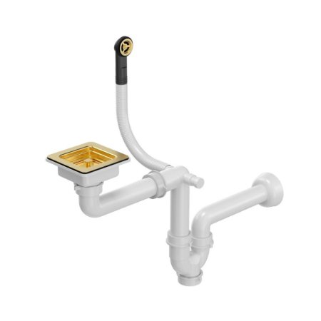 Quadron Syfon zlewozmywakowy jednokomorowy miedziany M1SSGS6