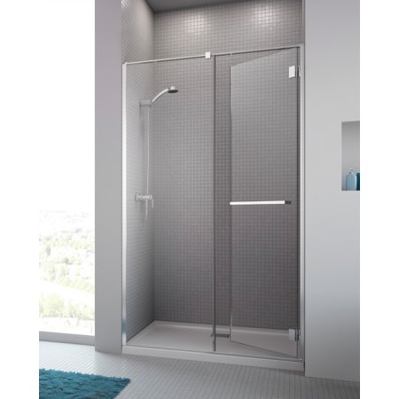 Radaway Carena DWJ 100 Drzwi prysznicowe 100x195 cm, wersja lewa, profile chrom, szkło przejrzyste z powłoką EasyClean 34322-01-01NL