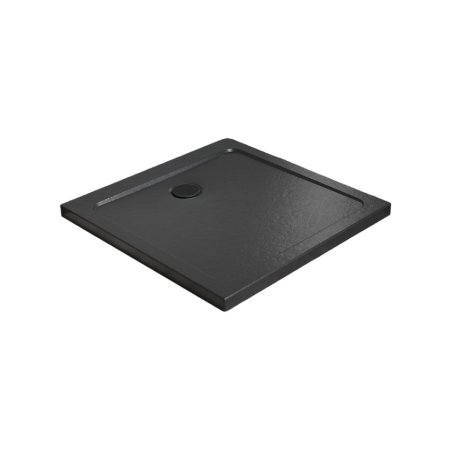 Radaway Doros C Brodzik kwadratowy 100x100 cm stone czarny SDRC1010-01-54S