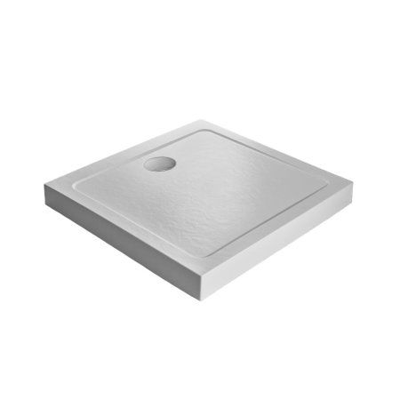 Radaway Doros C Compact Brodzik kwadratowy 80x80 cm stone biały SDRC8080-05-04S