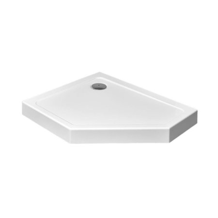 Radaway Doros PT E Compact Brodzik pięciokątny 100x90 cm lewy biały SDRPTP1090-05L