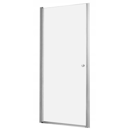 Radaway Eos DWJ Drzwi prysznicowe wahadłowe wnękowe 80x197 cm profile chrom szkło Intimato 37913-01-12N