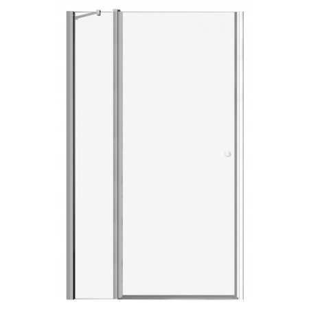 Radaway Eos II DWJ Drzwi prysznicowe wahadłowe wnękowe 120x195 cm lewe 3799444-01L