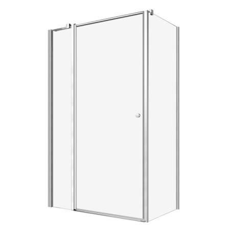 Radaway Eos II KDJ Drzwi prysznicowe wahadłowe 80x195 cm lewe 3799420-01L