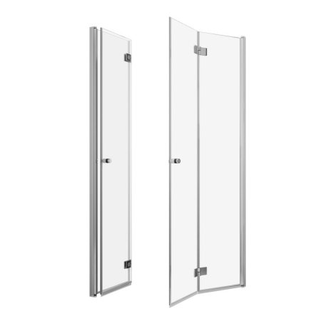 Radaway Essenza New KDD B Drzwi prysznicowe składane 80x202 cm z listwą progową prawe 385070-01-01R