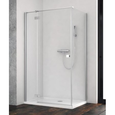 Radaway Essenza New KDJ Drzwi prysznicowe uchylne 120x200 cm prawe 385042-01-01R