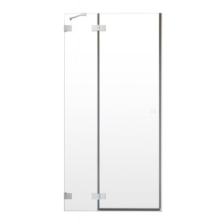 Radaway Essenza Pro White DWJ Drzwi uchylne wnękowe 90x200 cm prawe profile białe szkło przezroczyste 10099090-04-01R