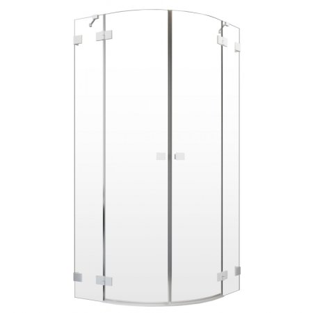 Radaway Essenza Pro White PDD Drzwi uchylne 90x200 cm lewe profile białe szkło przezroczyste 10095090-04-01L