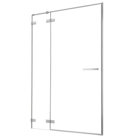 Radaway Euphoria DWJ Drzwi prysznicowe uchylne wnękowe 100x200 cm ze ścianką stałą lewe 383612-01L+383214-01L