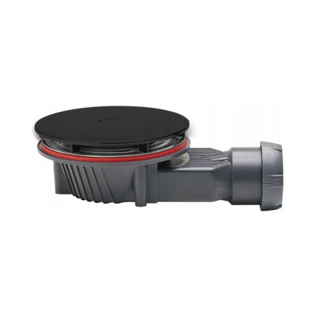 Radaway Slim Plus Syfon brodzikowy niski 90 mm czarny R400PB