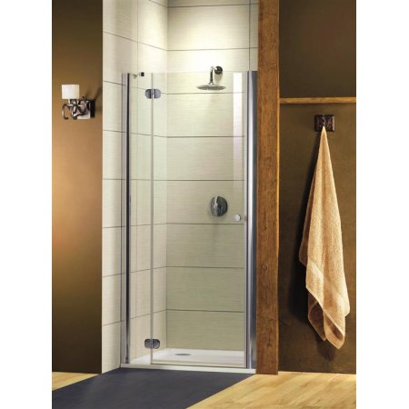Radaway Torrenta DWJ Drzwi prysznicowe 100x185 cm, profile chrom, szkło grafitowe z powłoką EasyClean 32020-01-05N