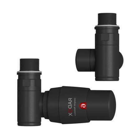 Radox Valves RX-10T Zawór termostatyczny lewy soft textured metallic grey Y370HH1 VT-RX-10T.003T.L