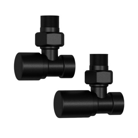 Radox Valves RX-1R Zawór kątowy textured black 9005T VT-RX-1.002T.ZESTAW