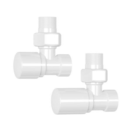 Radox Valves RX-1R Zawór kątowy traffic white 9016 VT-RX-1.001.ZESTAW