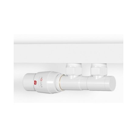 Radox Valves RX-9T Zawór termostatyczny zespolony lewy traffic white 9016 VT-RX-9.001.L