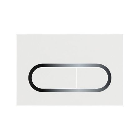 Ravak Chrome Przycisk WC biały X01455