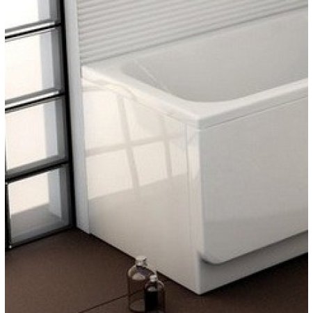 Ravak Inspiration Chrome Panel boczny do wanny prostokątnej 66x56,5 cm, biały CZ72110A00