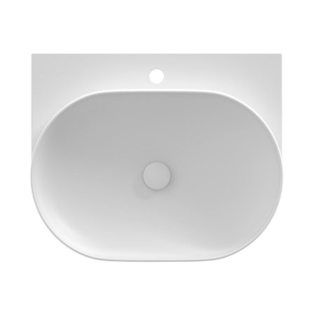 Ravak Yard 600 Umywalka wisząca 60,5x50 cm z otworem na baterię biały mat XJX0E260001